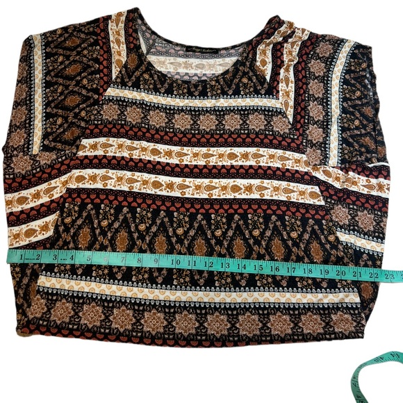 Raggs II Riches Boho Print Top size L - Picture 13 of 14